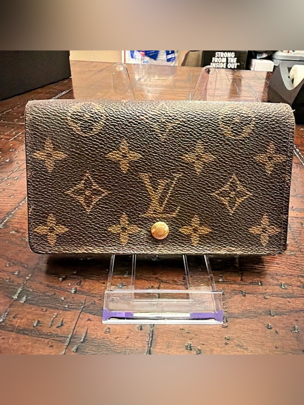Louis Vuitton Tressor Wallet Monogram Wallet in Brown